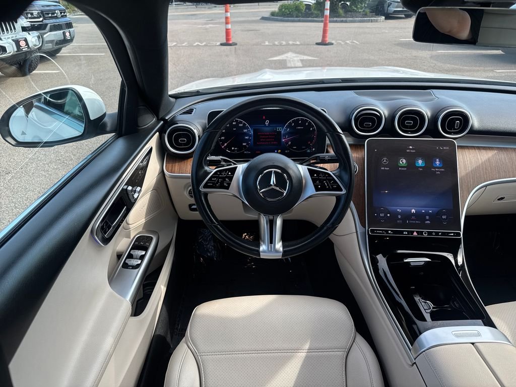 Used 2024 White Mercedes-Benz C 300 image 13