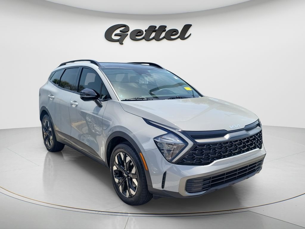 Certified Used 2023 Gray Kia X-Line image 2