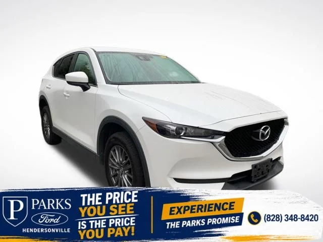 Used 2017 Snowflake White Pearl Metallic Mazda Touring image 1