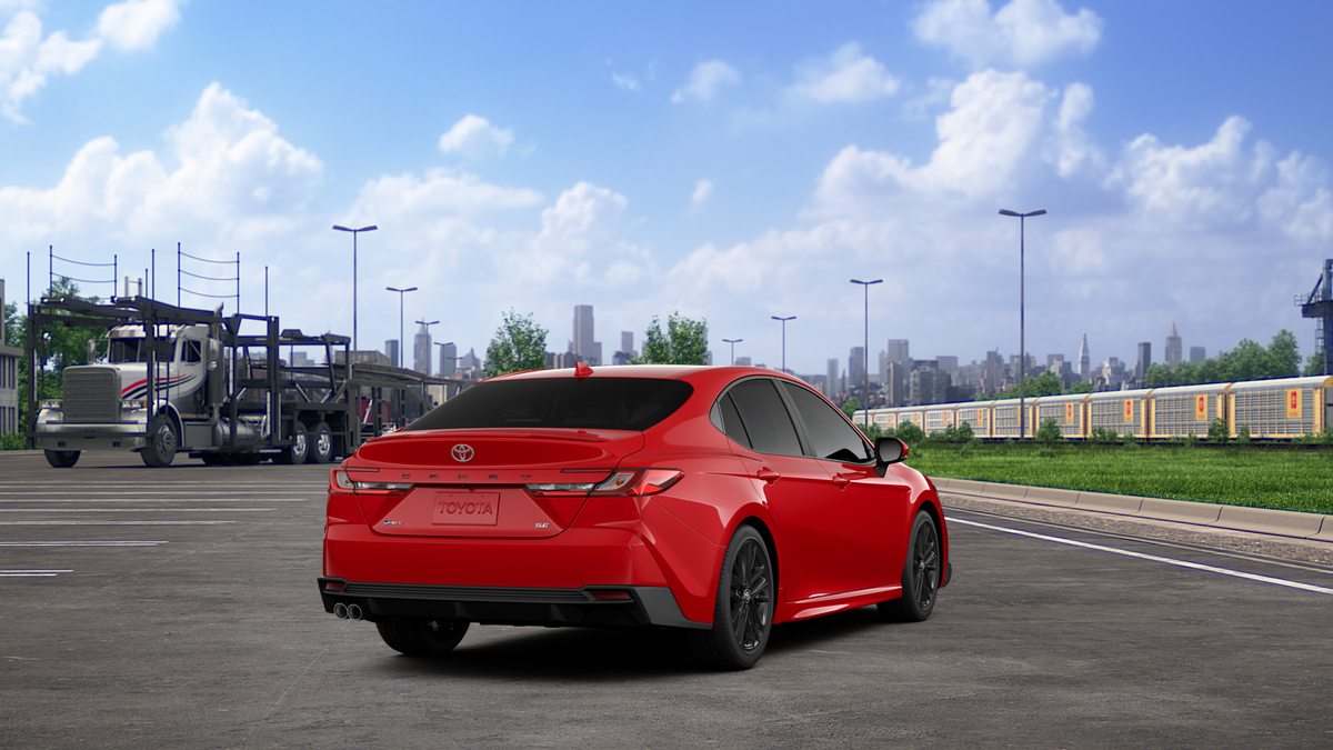 New 2026 Supersonic Red Toyota SE image 9