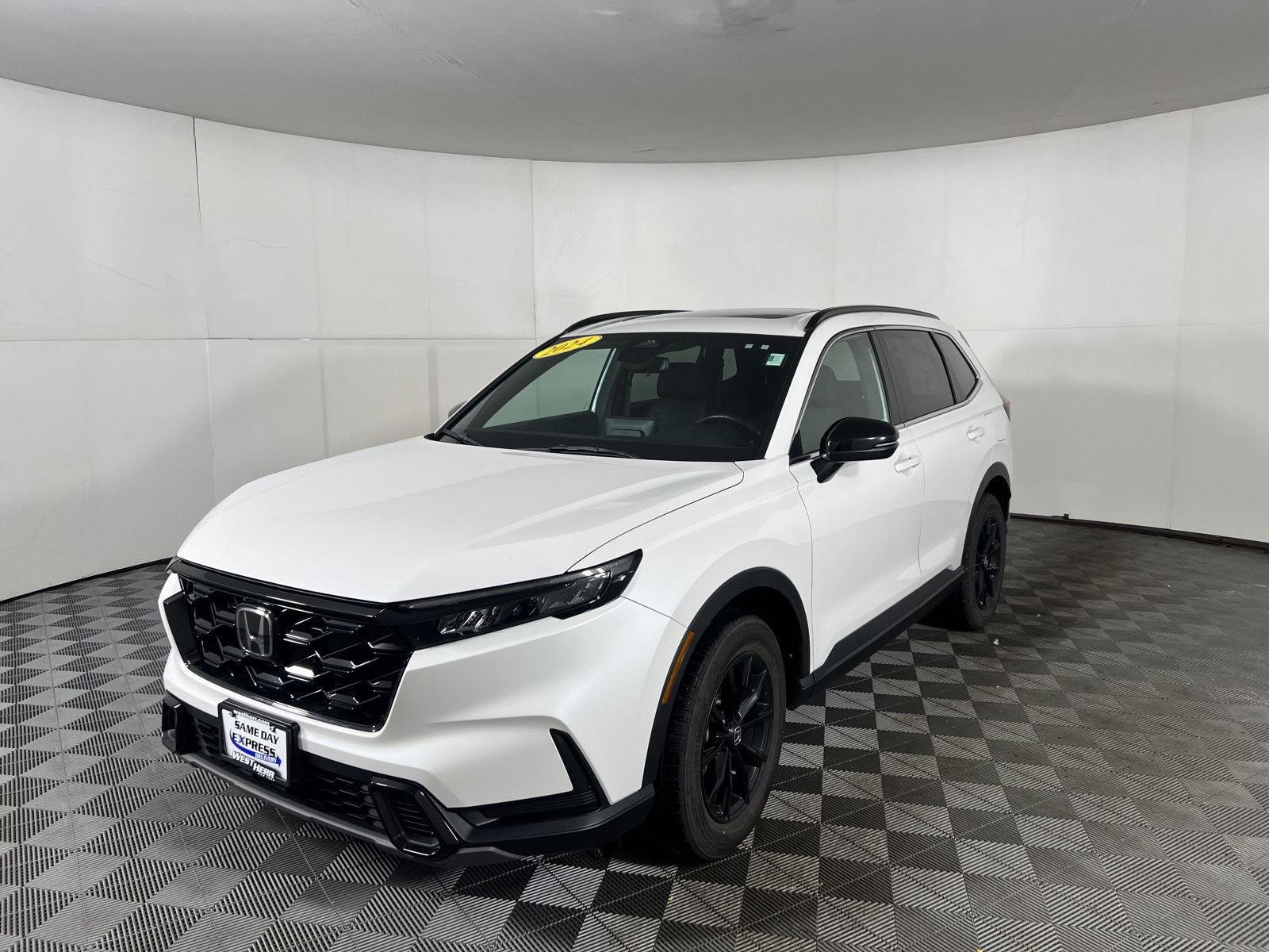 Used 2024 Platinum White Pearl Honda Sport image 5