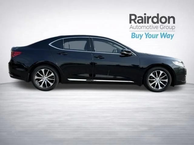 Used 2015 Crystal Black Pearl Acura Tech image 8