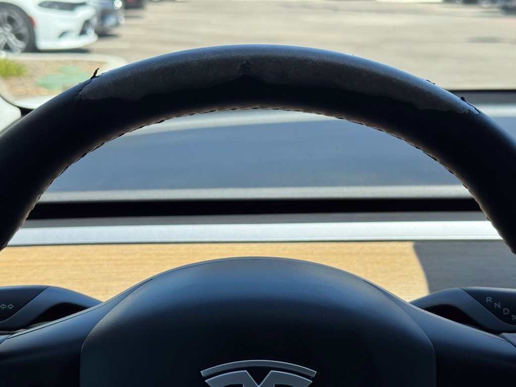 Used 2023 Pearl White Multi-Coat Tesla Base image 12