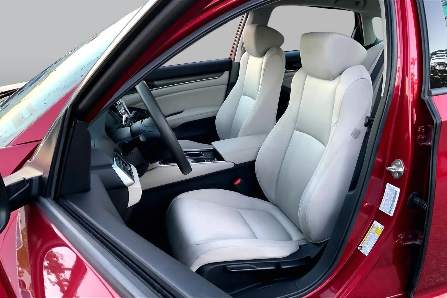 Certified Used 2019 Radiant Red Metallic Honda LX 1.5T image 9