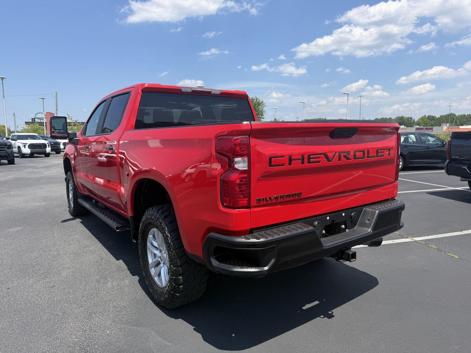 Used 2021 Red Hot Chevrolet Work Truck image 5