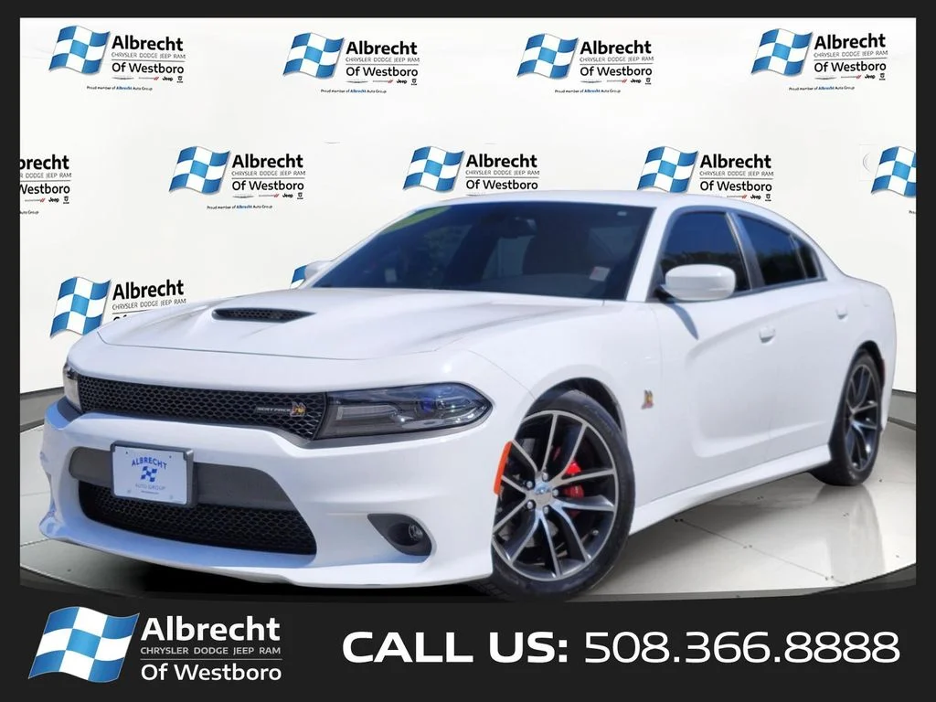 Used 2015 White Dodge R/T Scat Pack image 1