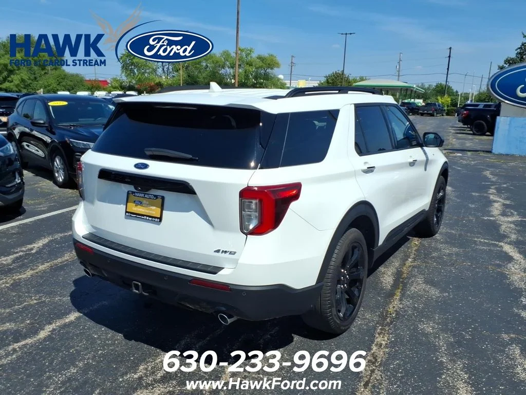 Certified Used 2024 White Metallic Ford ST-Line image 7