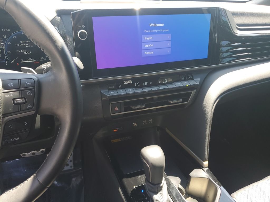 Used 2025 Midnight Black Metallic Toyota XSE image 23