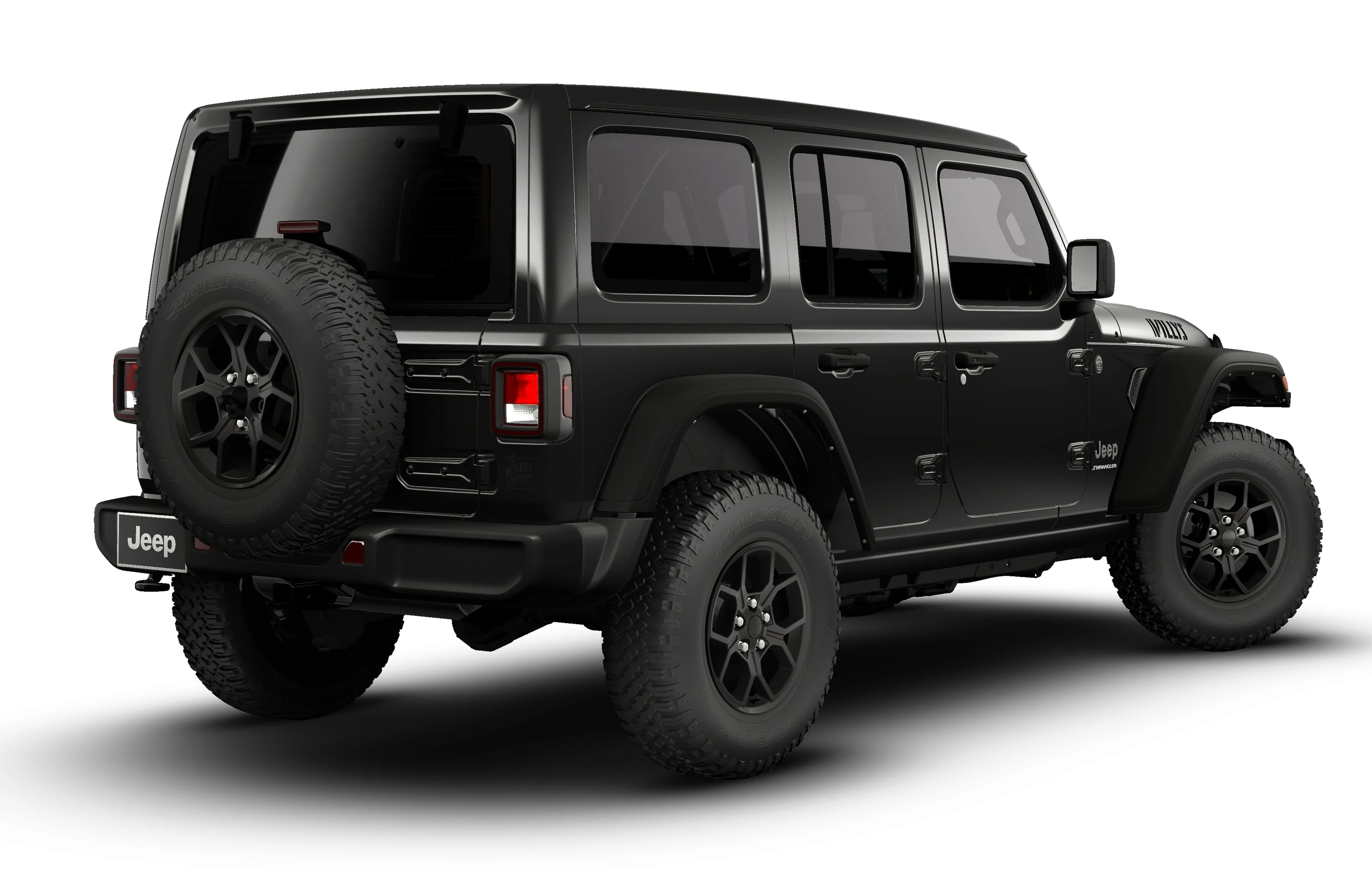 New 2026 Black Clear-Coat Exterior Paint Jeep Willys image 14