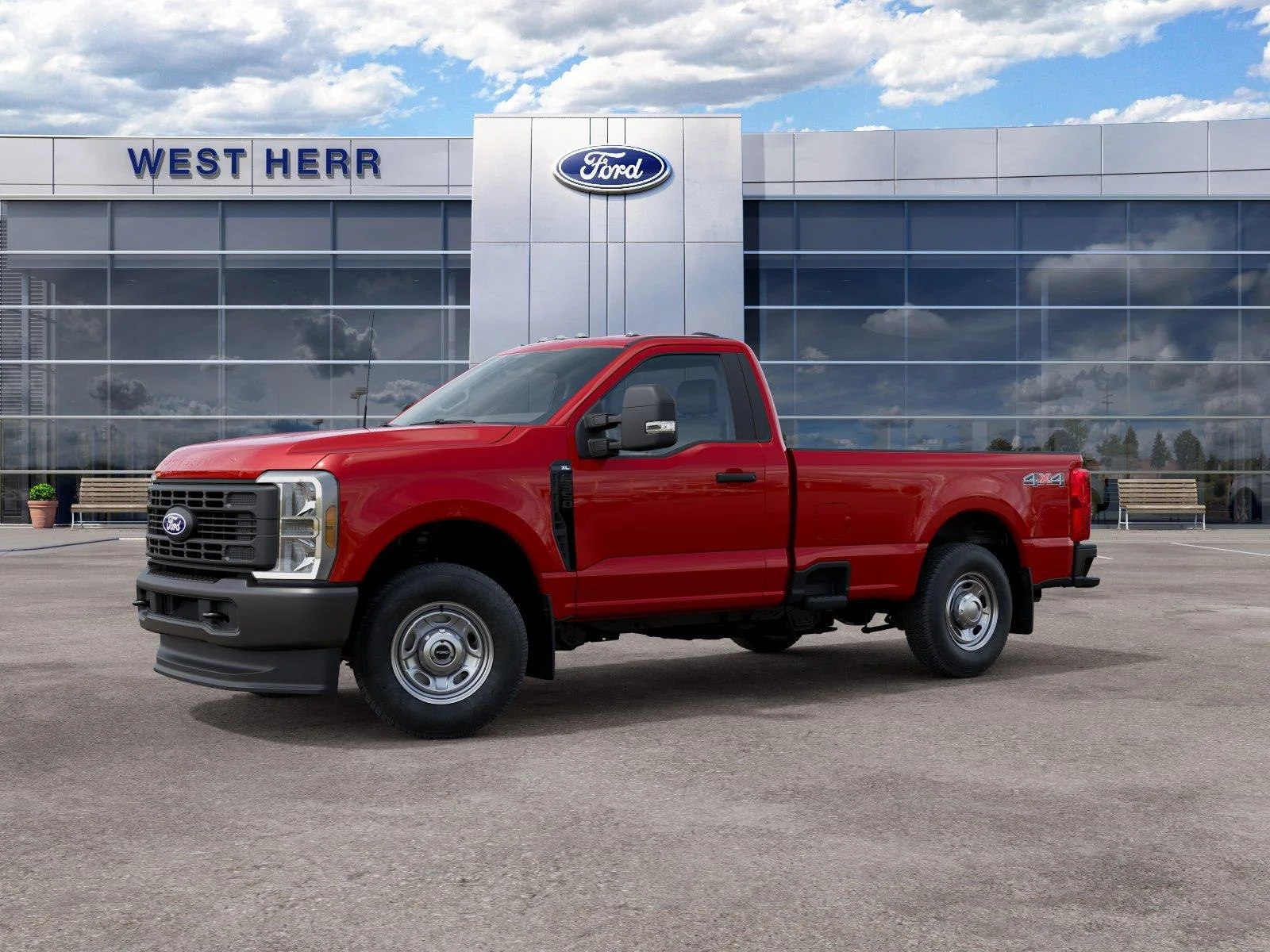 New 2027 Race Red Ford F-350® XL image 2