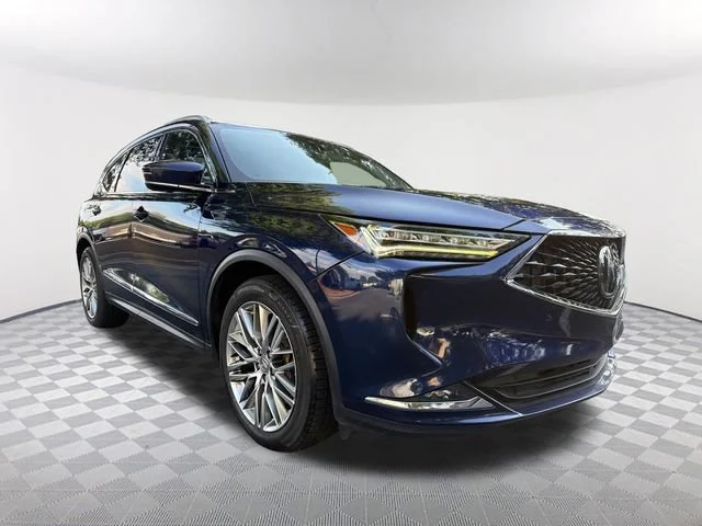 Used 2022 Blue Acura Advance Package image 3