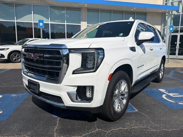Used 2021 Summit White GMC SLT image 2