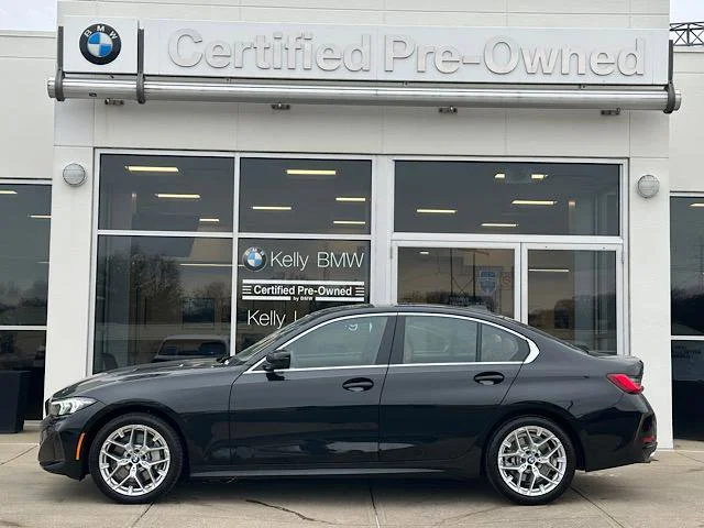 Certified Used 2025 Black Sapphire Metallic BMW 330i xDrive image 7