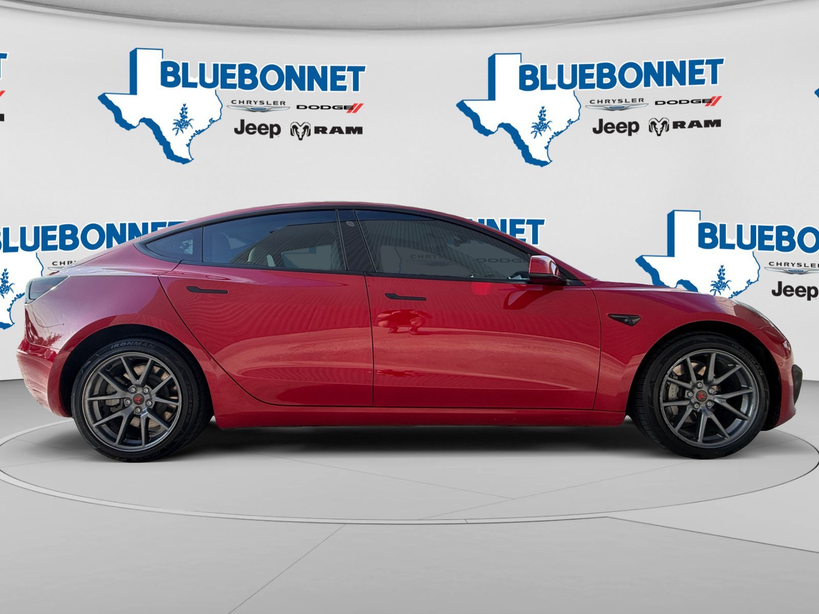 Used 2022 Red Multi-Coat Tesla Long Range image 4