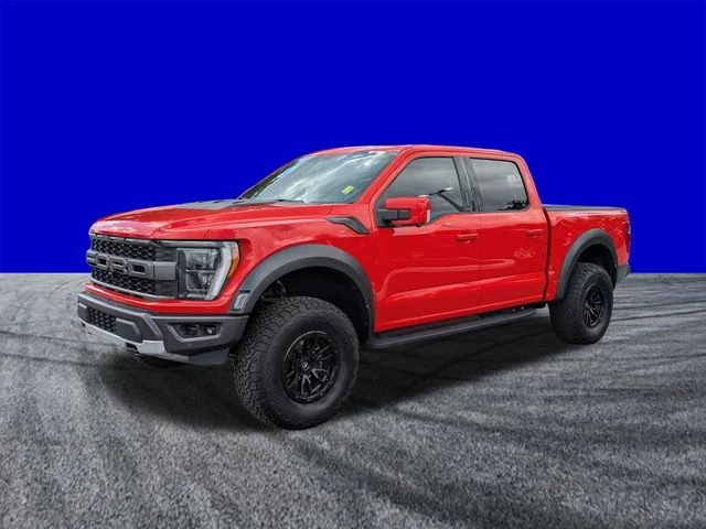 Certified Used 2022 Orange Metallic Ford Raptor image 8