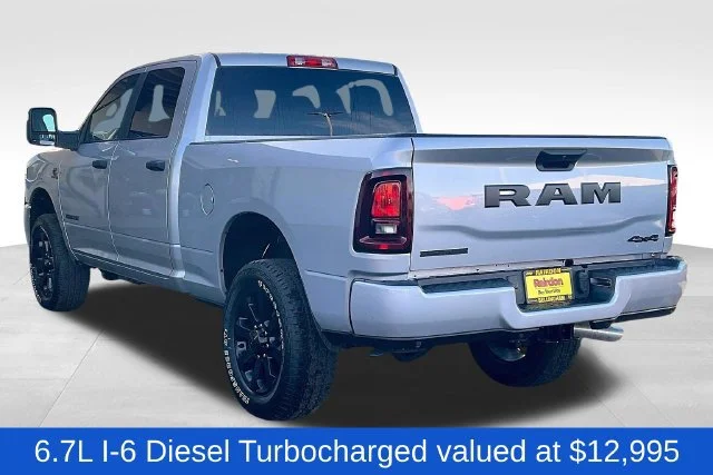 New 2026 Silver-Zynith Exterior Paint RAM Big Horn image 3