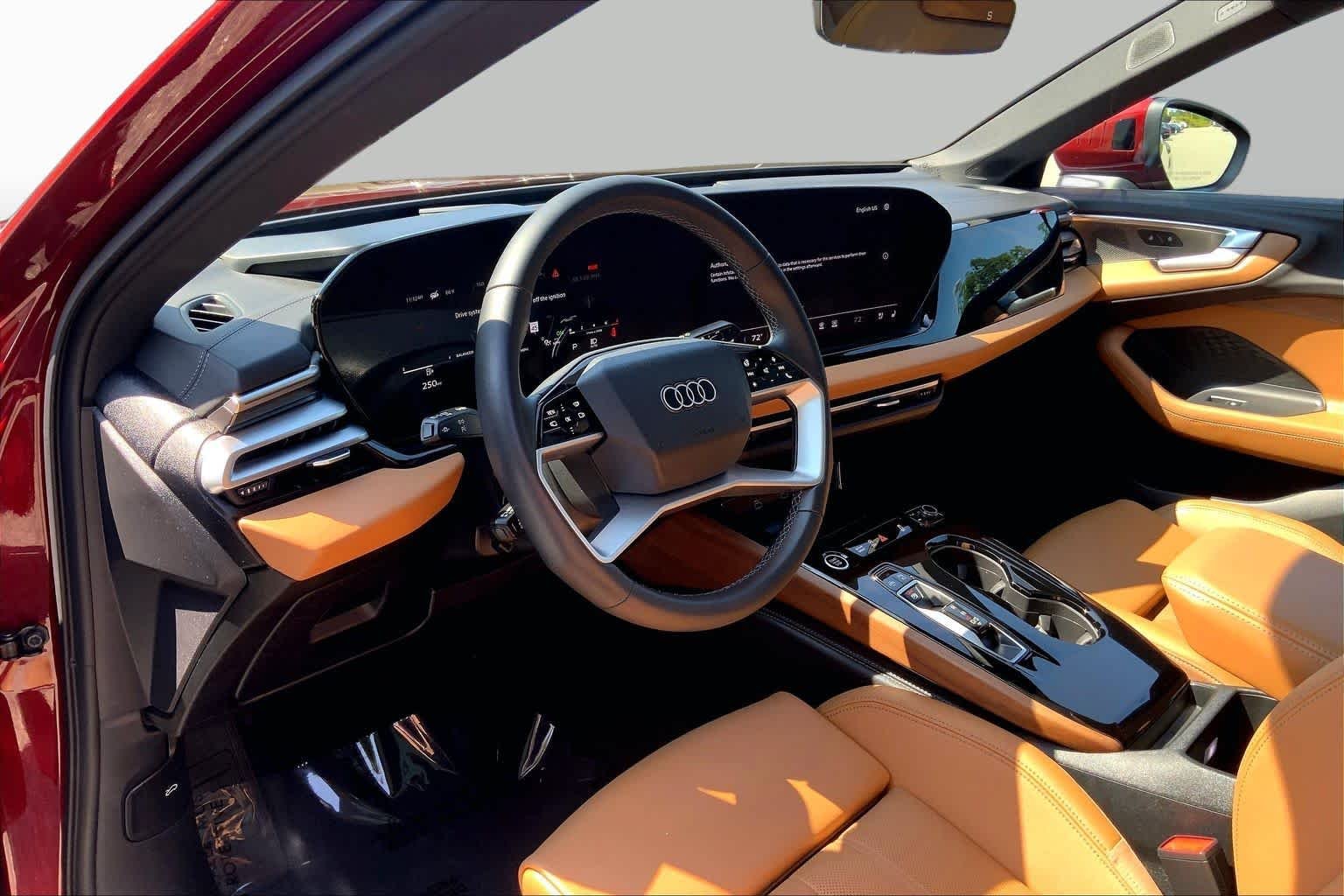 Used 2025 Grenadine Red Metallic Audi Premium Plus image 18