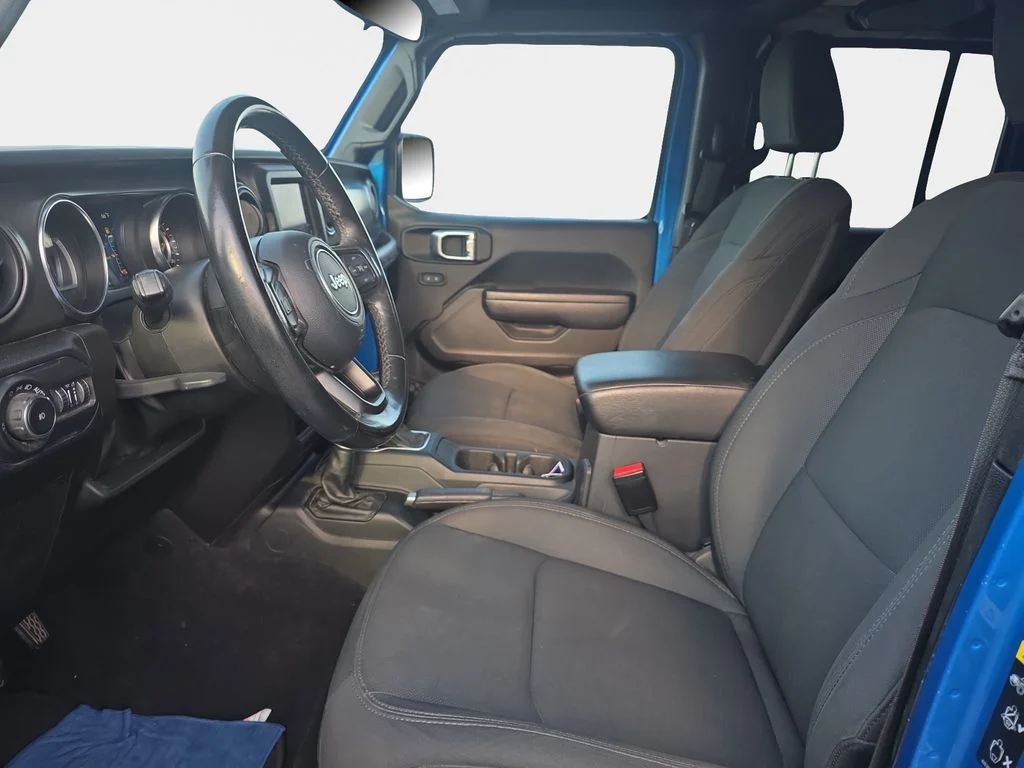 Used 2022 Blue Jeep Unlimited Sport S image 11