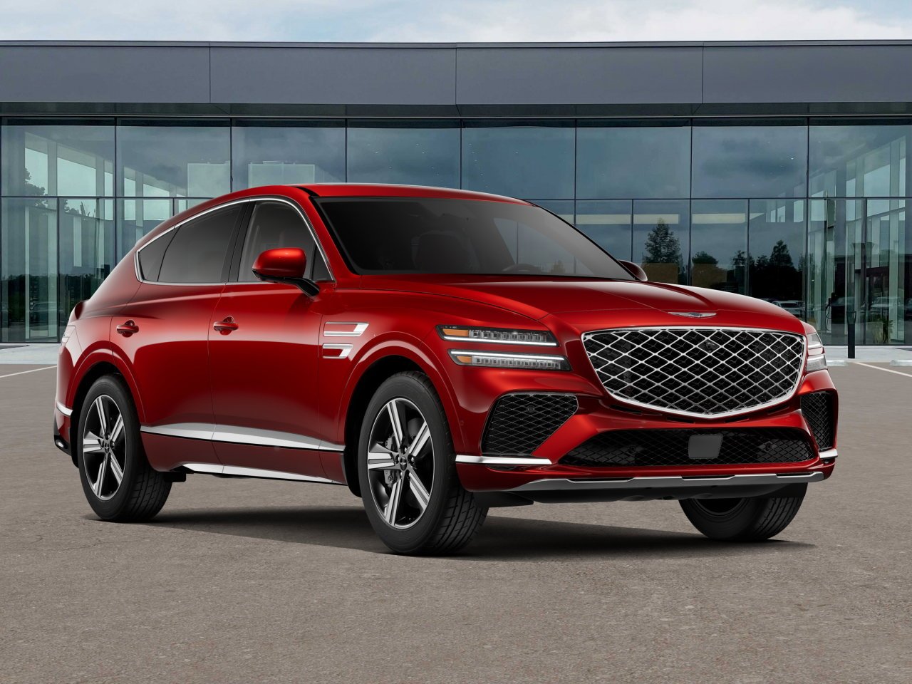 New 2026 Mauna Red Genesis GV80 COUPE 3.5T AWD image 18
