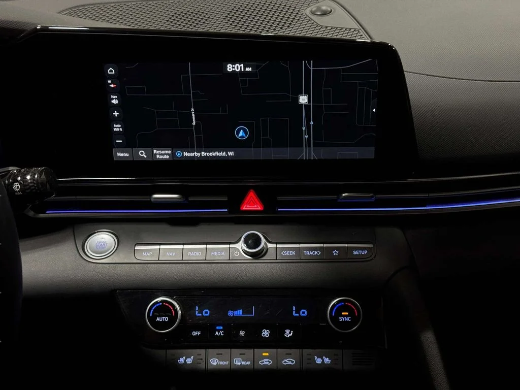 Used 2023 Intense Blue Hyundai Limited image 14