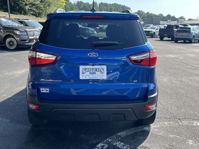 Certified Used 2021 Lightning Blue Metallic Ford SE image 5