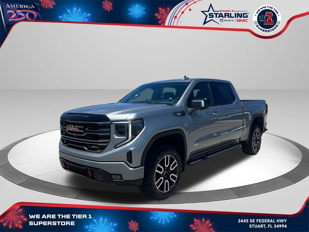 New 2026 Sterling Metallic GMC AT4 image 1