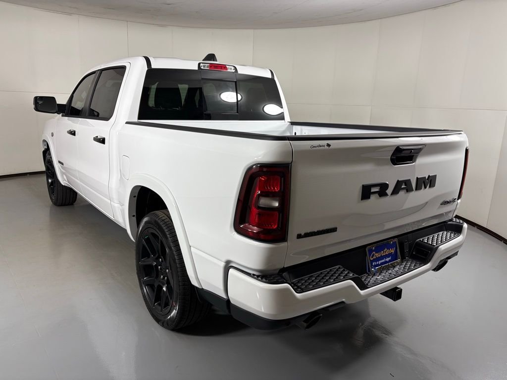 New 2026 Bright White Clear-Coat Exterior Paint RAM Laramie image 6