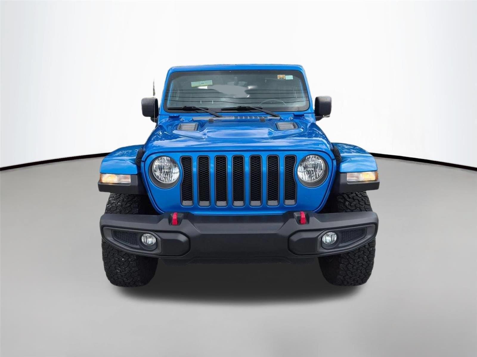 Used 2021 Hydro Blue Pearlcoat JEEP RUBI image 2