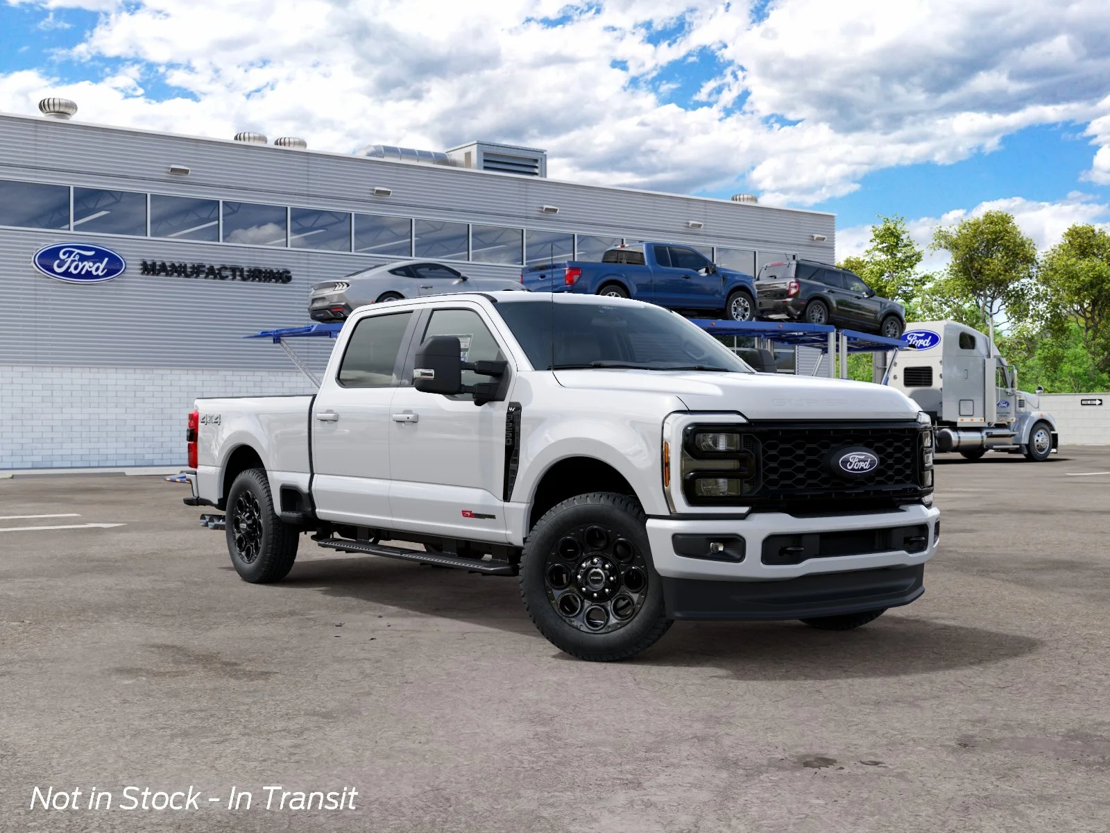New 2027 Oxford White Ford F-250® XLT image 4