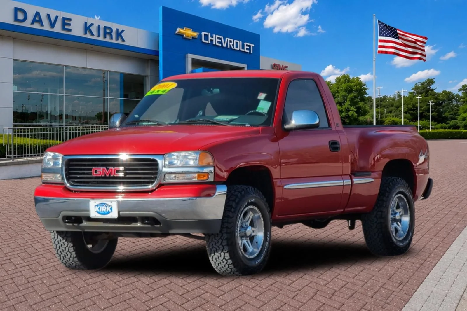 Used 2001 Fire Red GMC SLE image 7