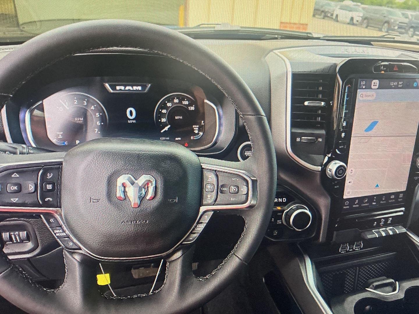 Used 2025 Hydro Blue Pearlcoat Ram Big Horn image 2