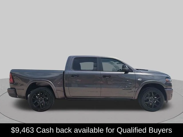 New 2026 Granite Crystal Metallic Clear-Coat Exterior Paint RAM Laramie image 2