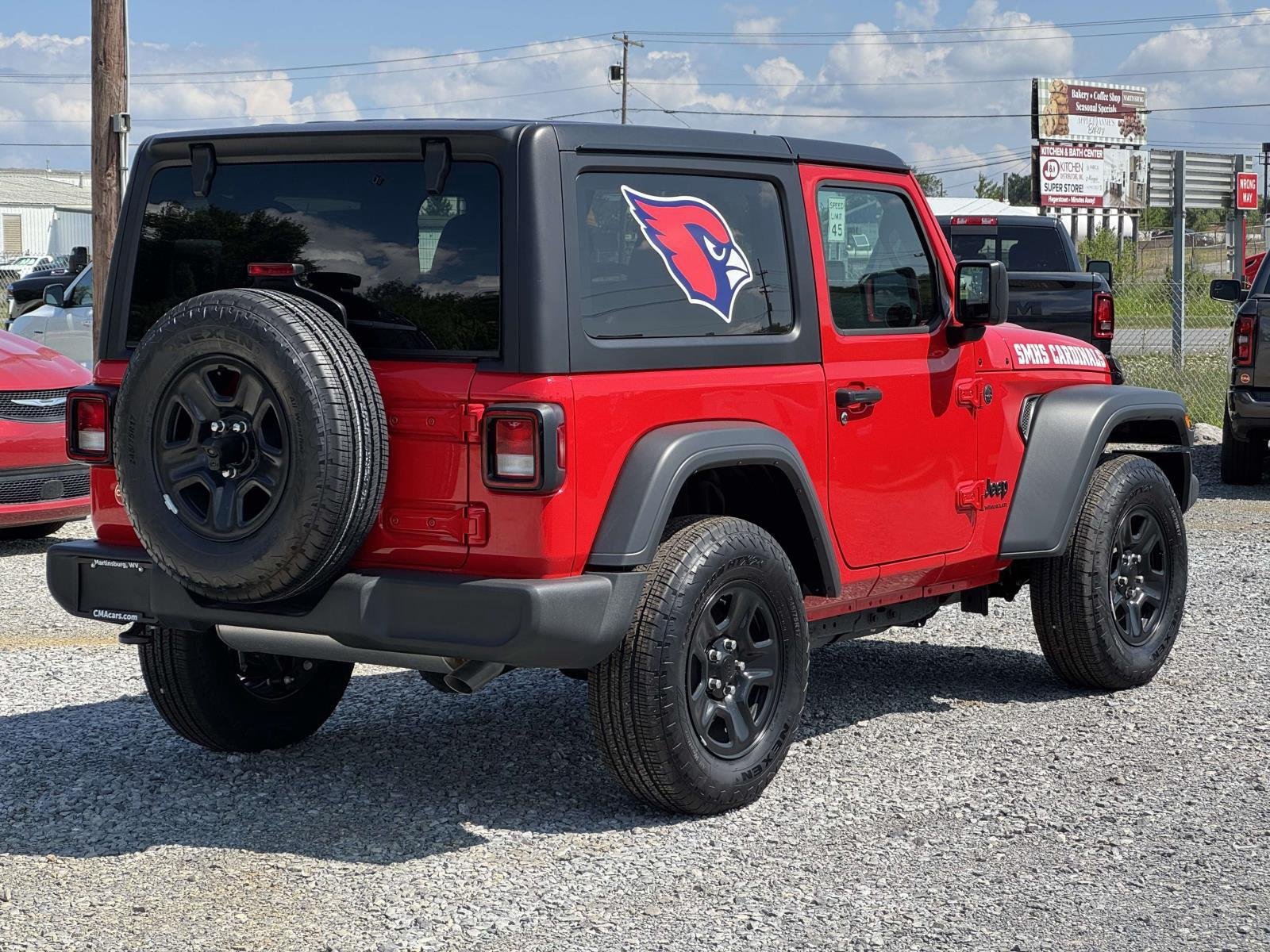 Used 2025 Firecracker Red Clearcoat Jeep Sport image 22