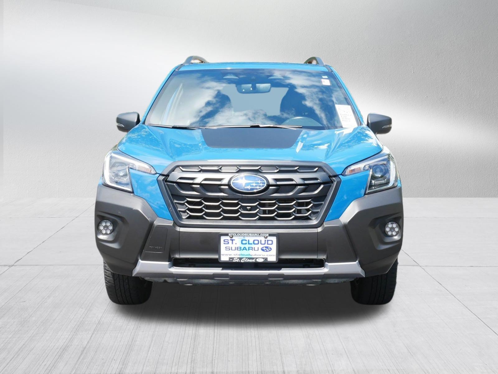 Certified 2023 Subaru Forester Wilderness with VIN JF2SKAMC1PH484190 for sale in Saint Cloud, Minnesota