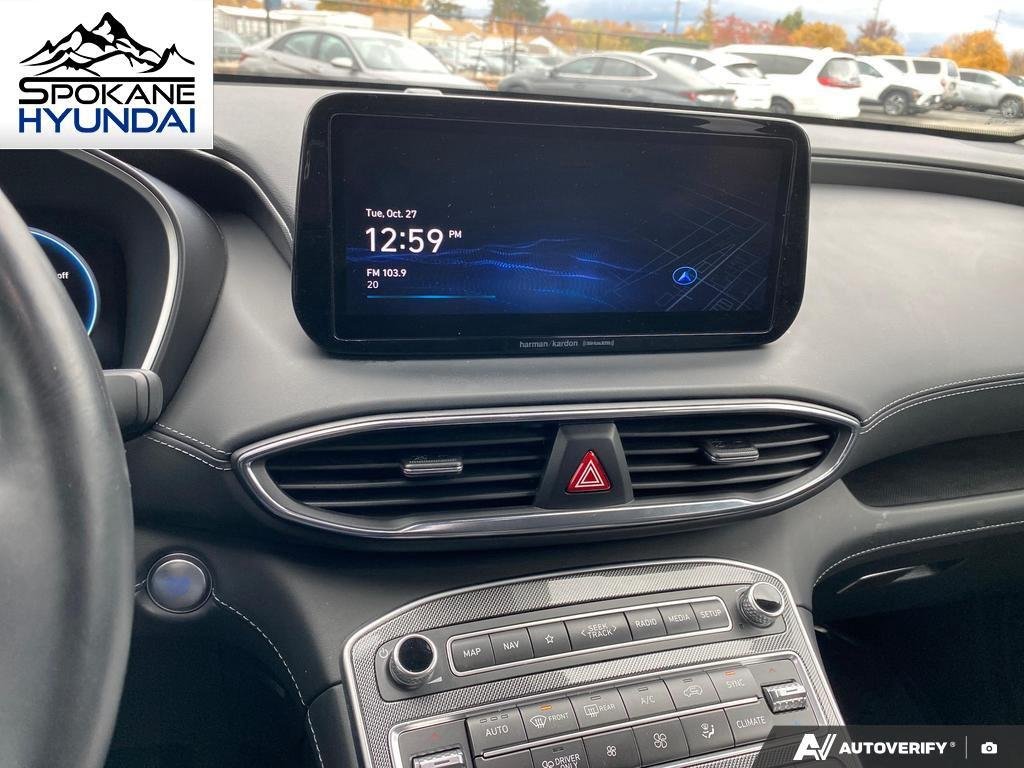 Certified Used 2022 Lagoon Blue Hyundai Limited image 22