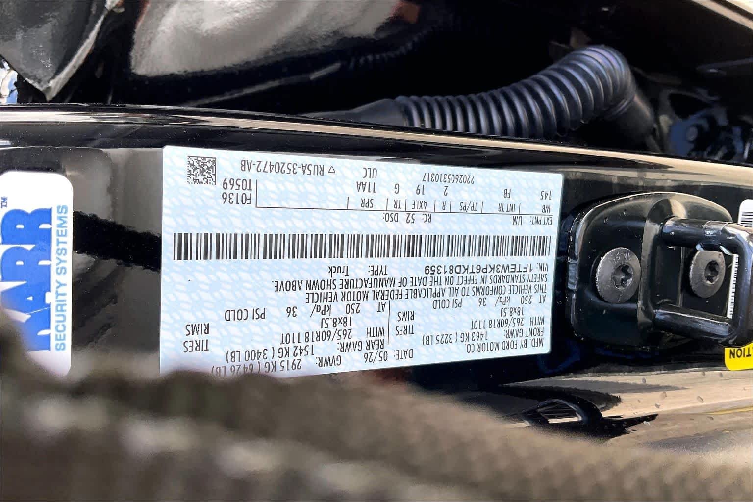 New 2026 Agate Black Metallic Ford XLT image 18
