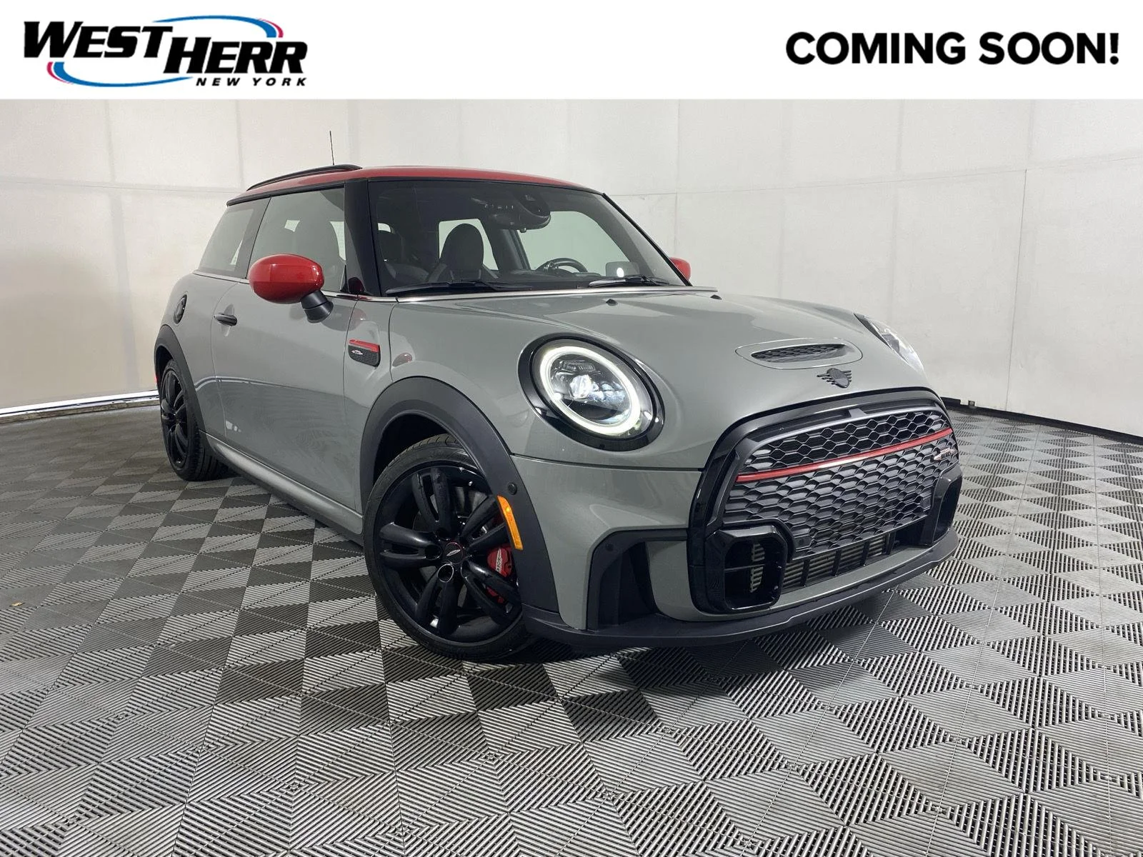 Used 2022 Moonwalk Grey Metallic MINI John Cooper Works image 1