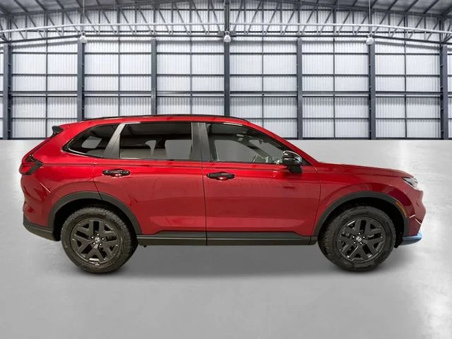 New 2027 Radiant Red Metallic Honda TrailSport Hybrid AWD image 8