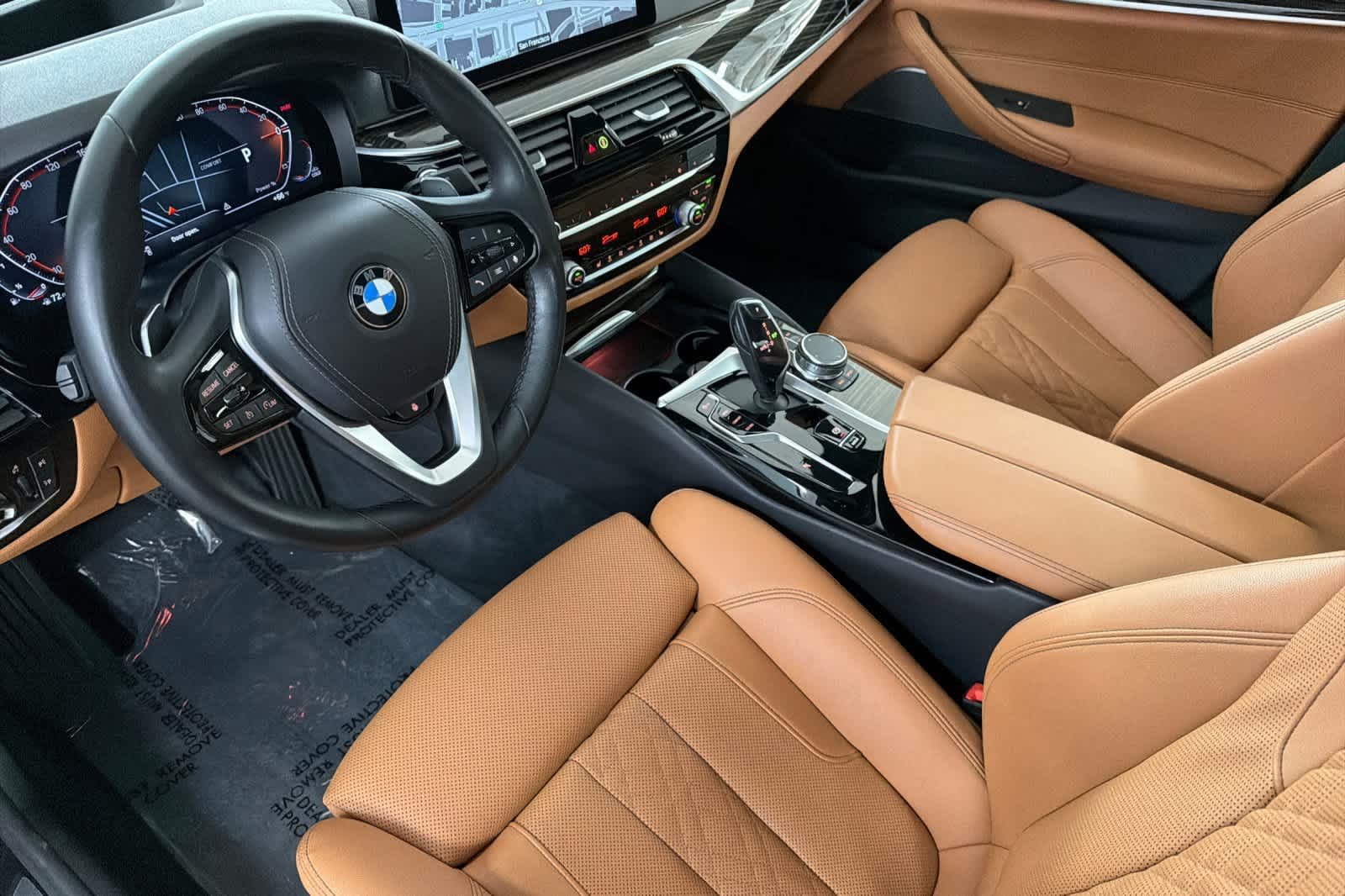 Used 2023 Dark Graphite Metallic BMW 540i xDrive image 11