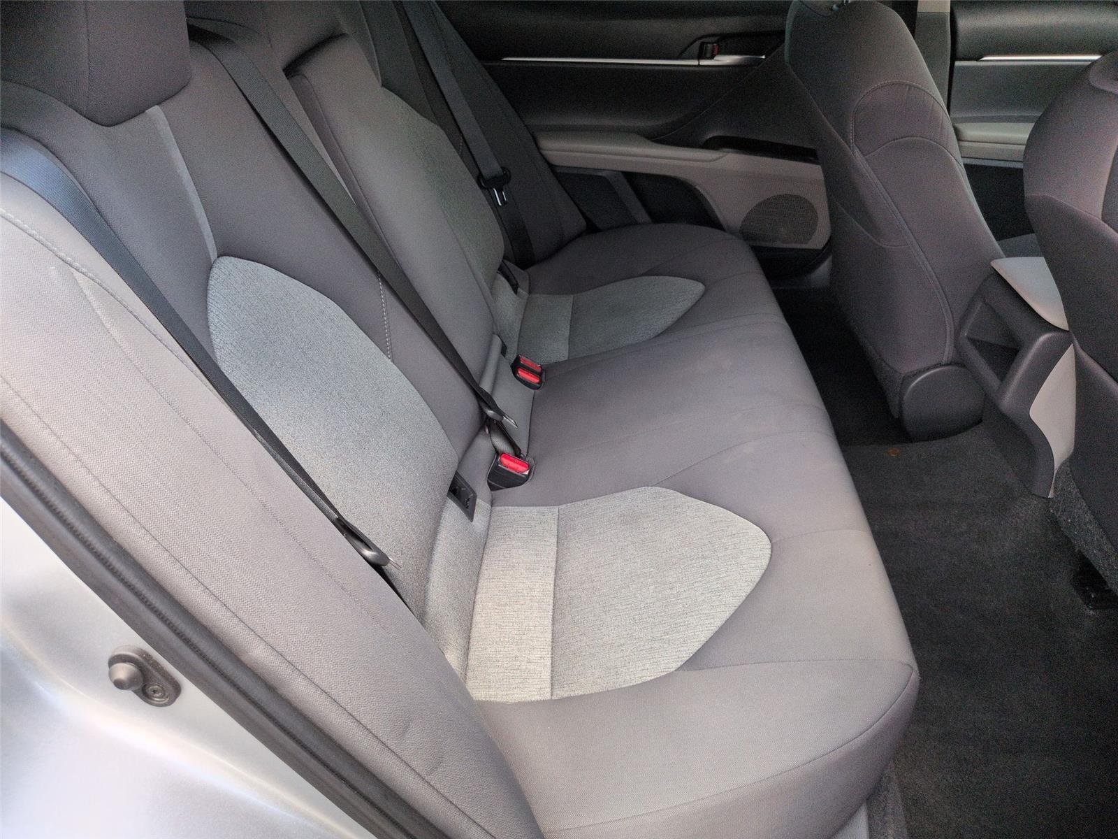 Used 2021 Celestial Silver Metallic Toyota LE image 34