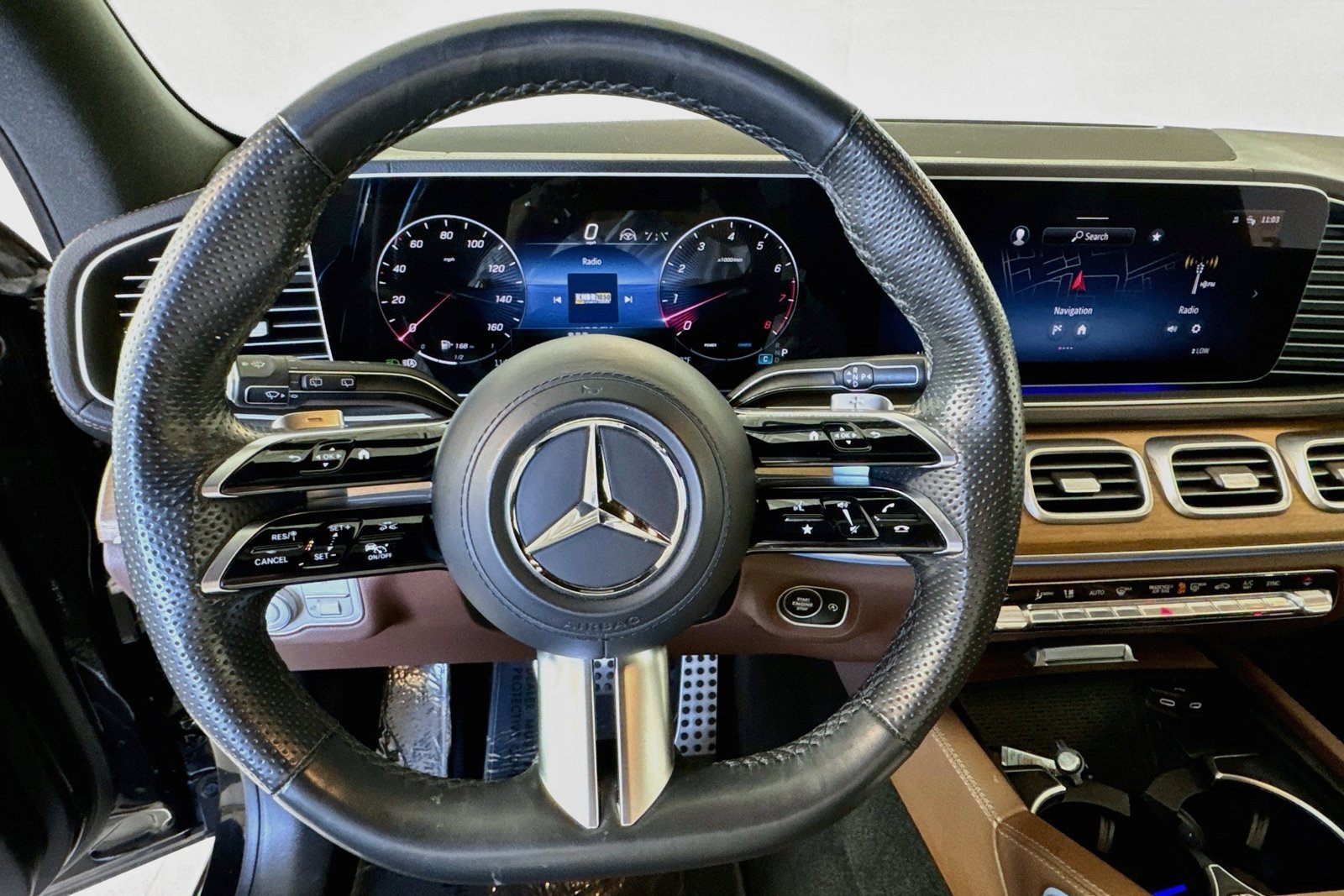 Certified Used 2024 Obsidian Black Metallic Mercedes-Benz GLS 450 image 11