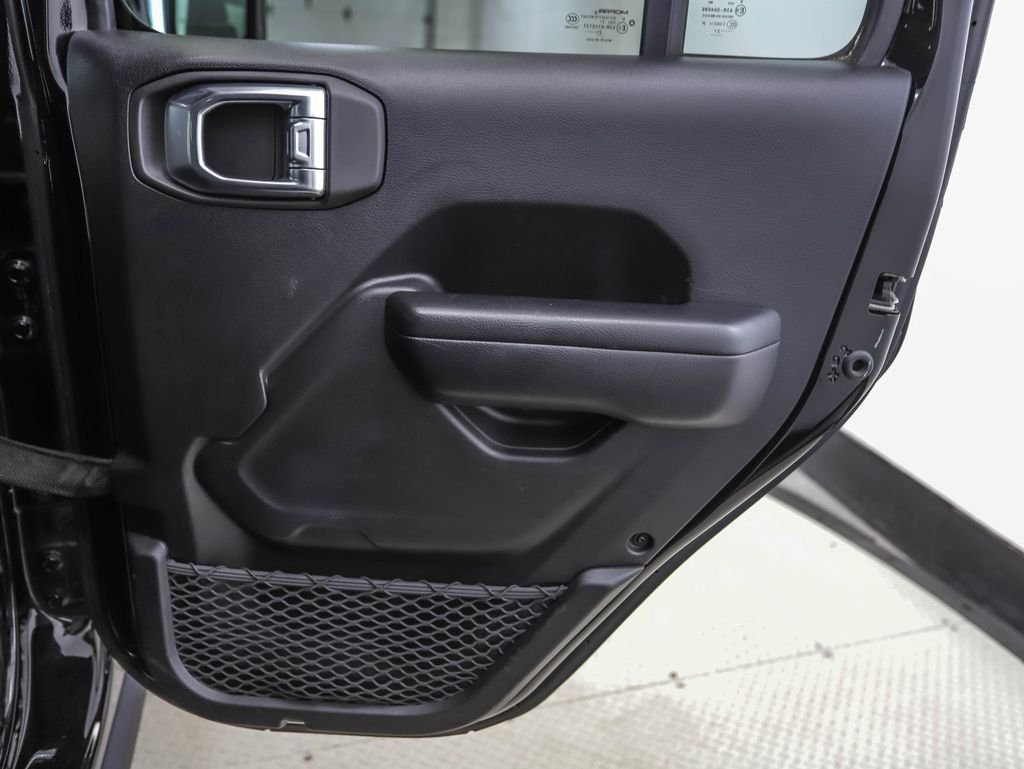 Used 2021 Black Clearcoat Jeep Unlimited Willys image 24