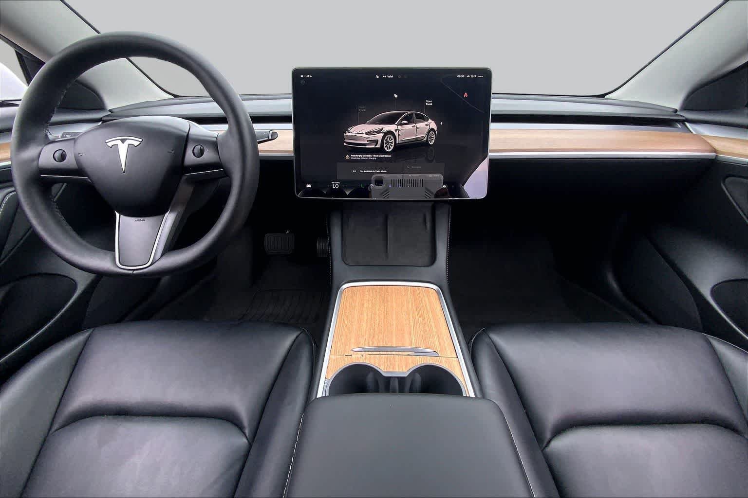 Used 2023 Pearl White Multi-Coat Tesla  image 14