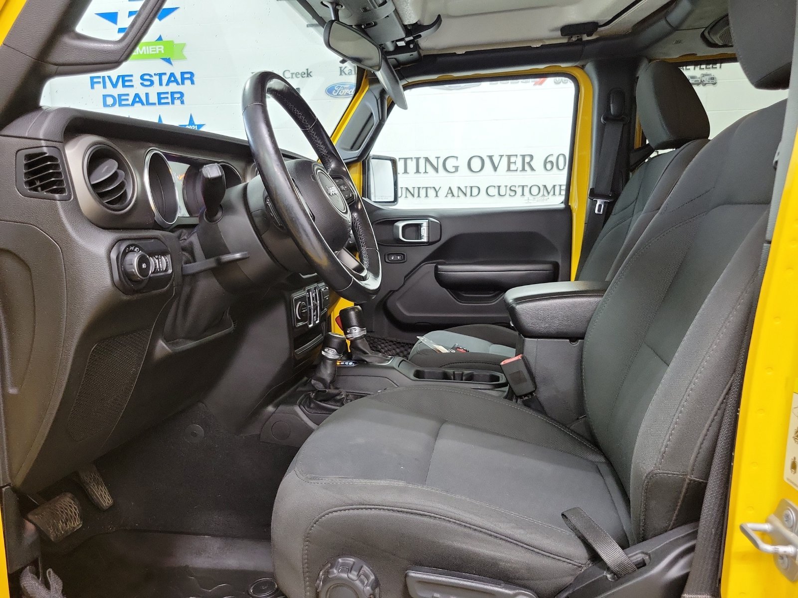 Used 2019 Yellow Jeep Unlimited Sport S image 8
