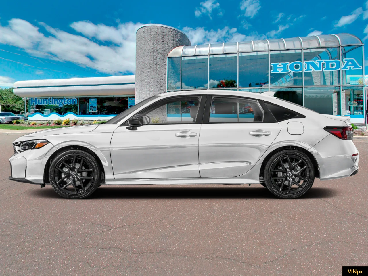 New 2026 Platinum White Pearl Honda Sport image 3