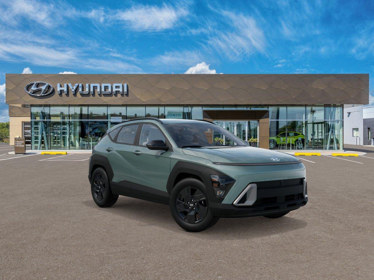 New 2026 Green Hyundai SEL Sport AWD image 2