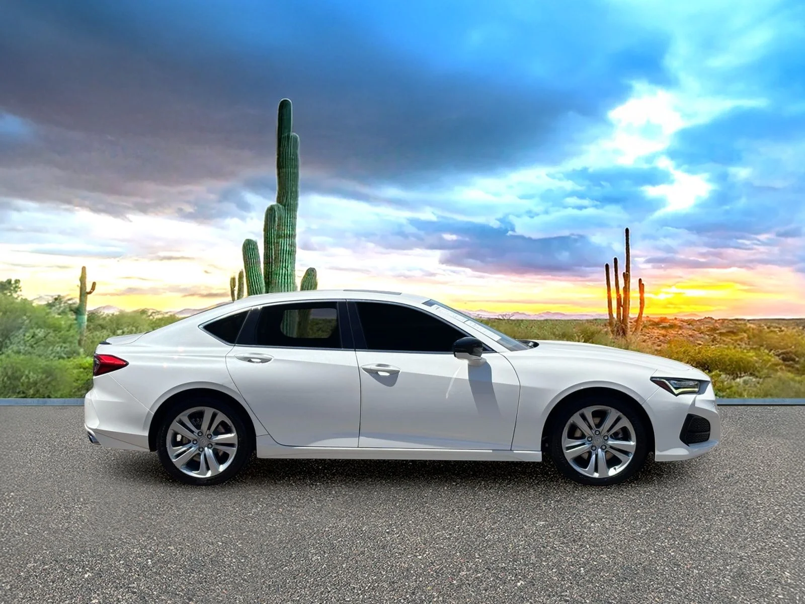 Used 2021 White Acura Technology Package image 5