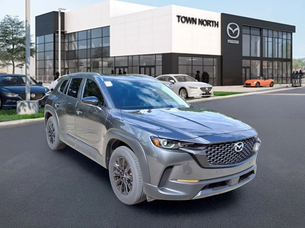 New 2026 Machine Gray Metallic Mazda 2.5 S Preferred AWD image 1