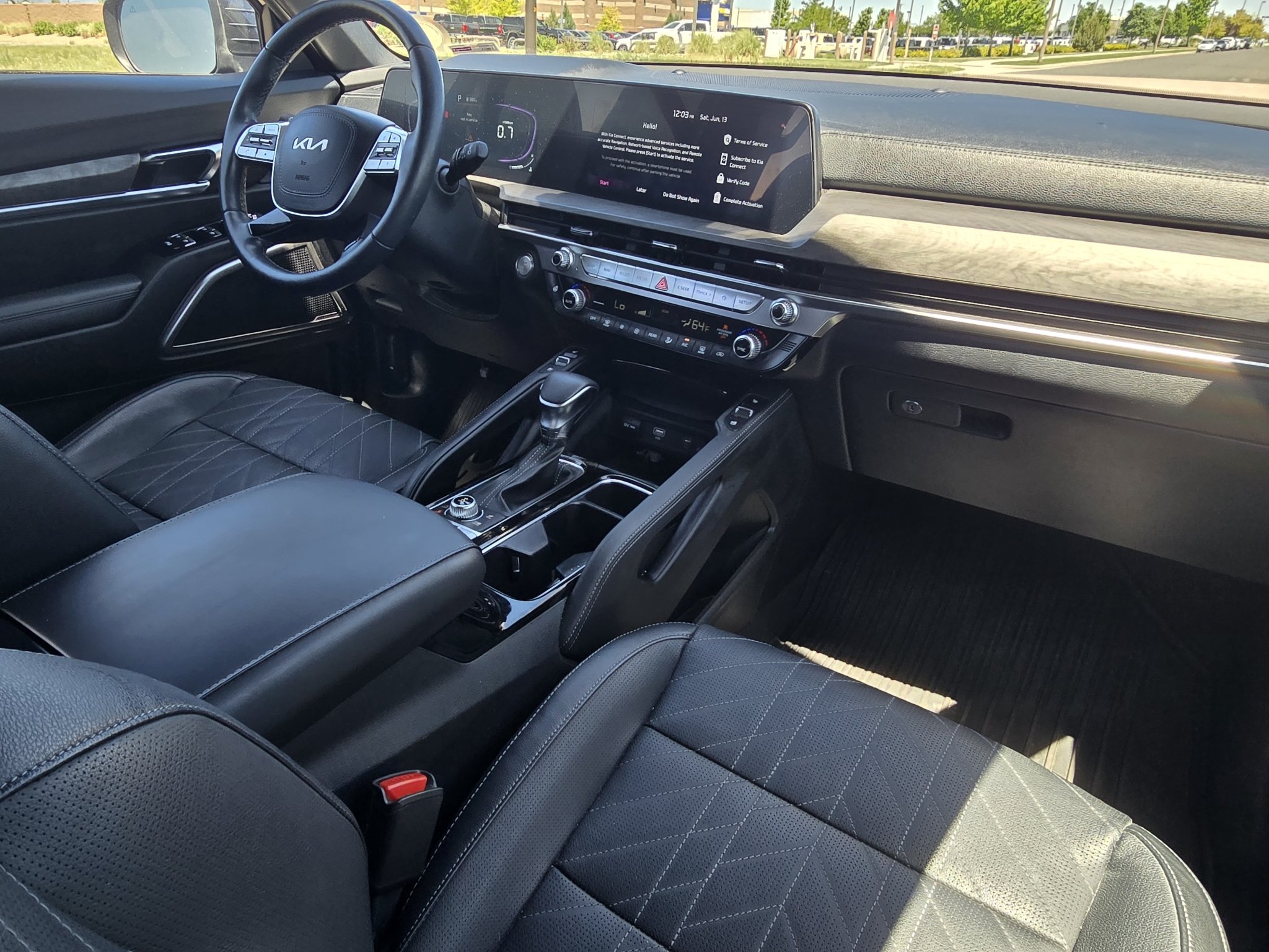 Used 2024 Gravity Gray Kia EX X-Line image 29