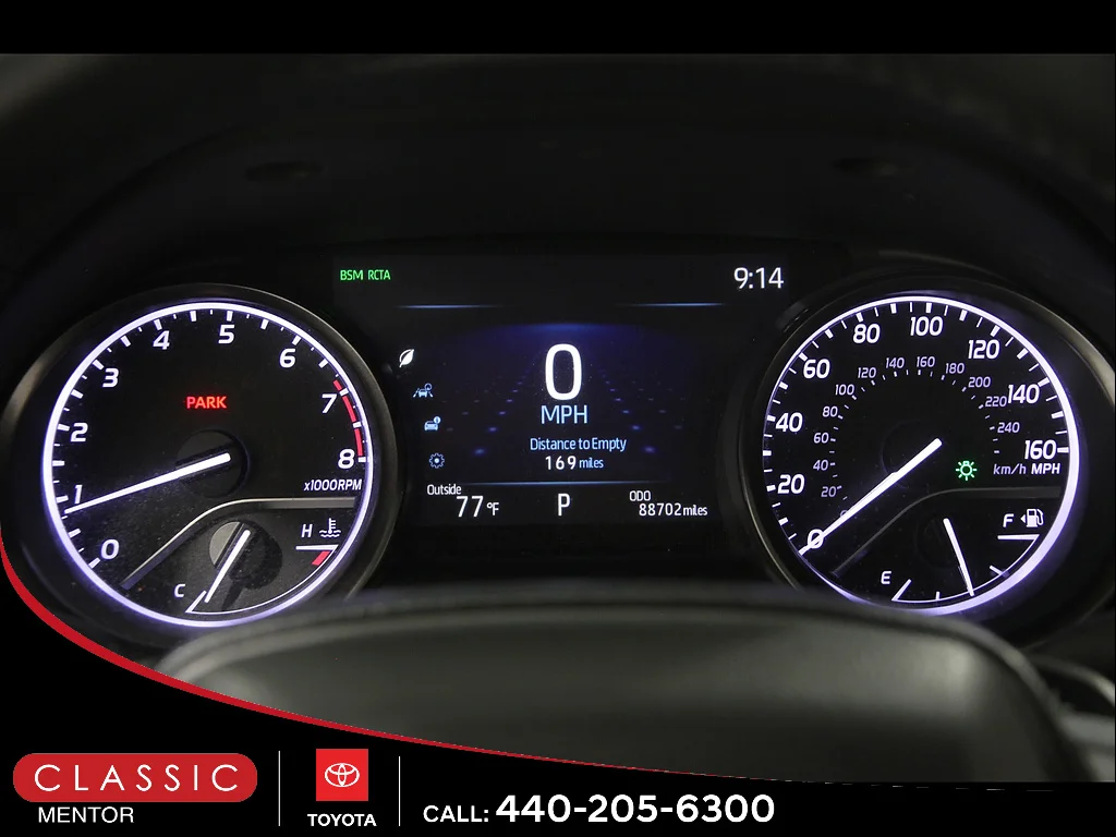 Certified Used 2021 Predawn Gray Mica Toyota SE image 8